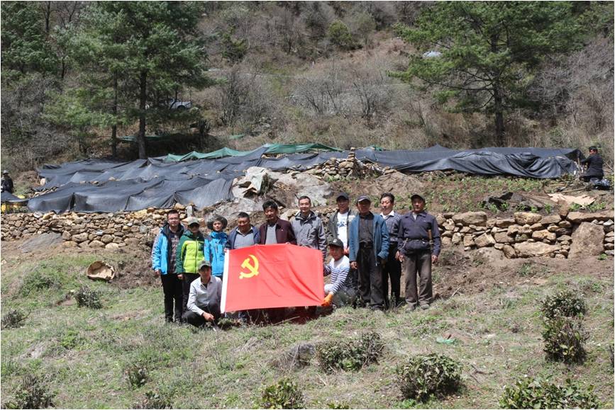 公司党委将党建活动开展到青藏高原
